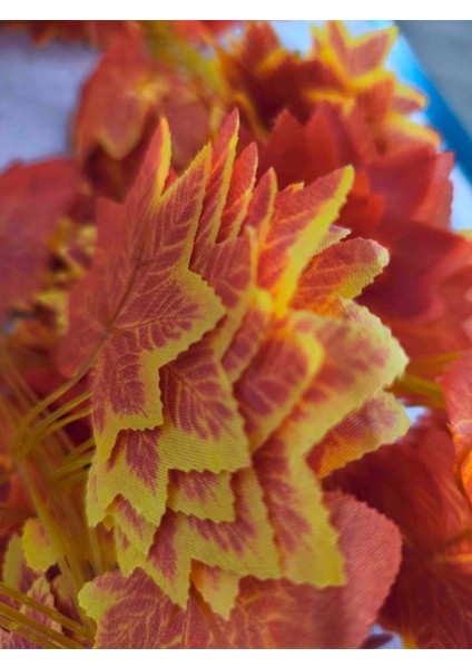 Turuncu Yaprak, Sonbahar Dekorasyonu, Hallowen Dekorasyonu fırsatları