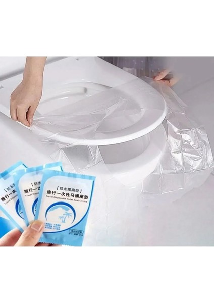 50 Adet Kullan At Klozet Örtüsü Klozet Poşeti Klozet Kapak Örtüsü Dispenseri indirimleri