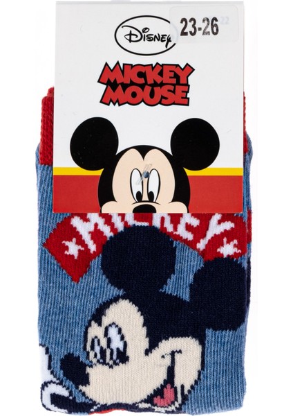 Walt Disney Mickey Mouse Erkek Çocuk Çorap