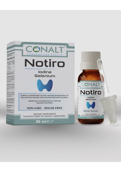 Notiro 50 ml Damla Tiroit Sağlığınızı Güvence Altına Alın (Selenyum Iyot)