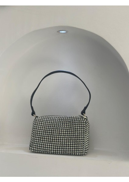 Yeni Sezon Taşlı Kadın El ve Omuz Çantası
