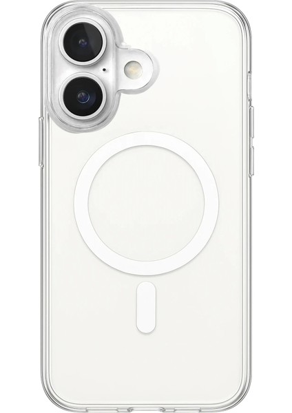 iPhone 17 Kılıf Magneticsafe Şeffaf Silikon - ŞEFFAF-(5796)
