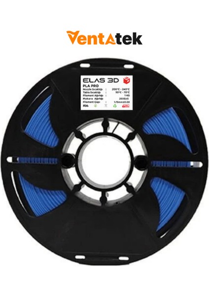 Mavi Pla Pro Filament - 1.75MM - 1 kg