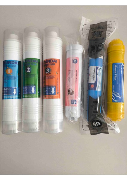 Su Arıtma Filtre Seti (Membran +Mineral)Tatlandırıcı stoğa bağlı olarak değişir. fiyatları