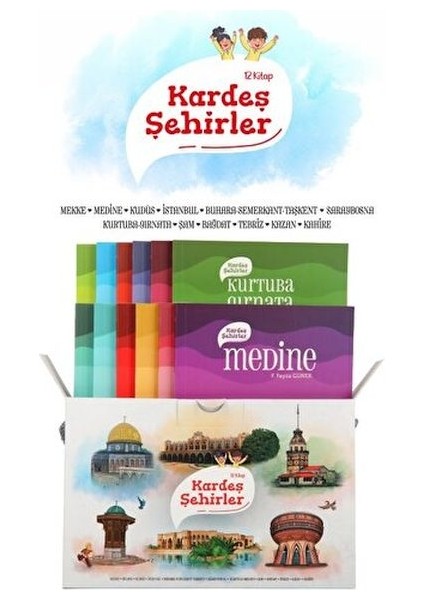 Kardeş Şehirler 12 Kitap Set