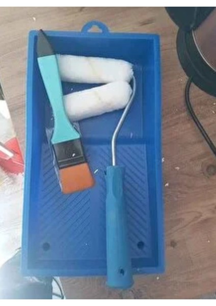 Saten Parmak Rulo Fırça Seti 4 Parça modelleri