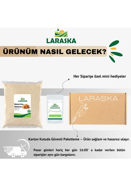 Glutensiz Badem Unu 500G- Almond Flour Gluten Free Vegan