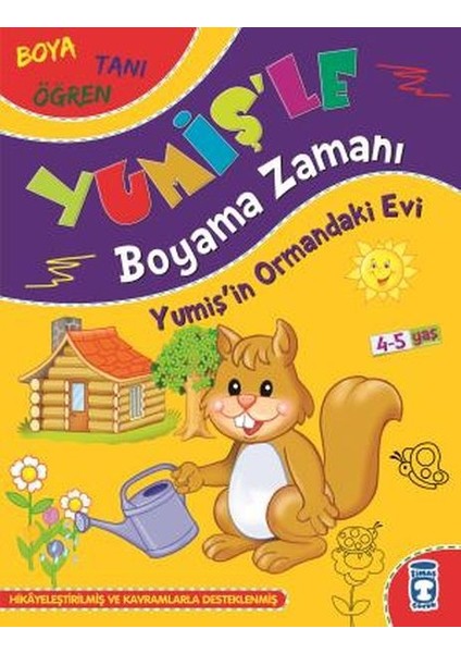 Yumişin Ormandaki Evi - Yumişle Boyama Zamanı