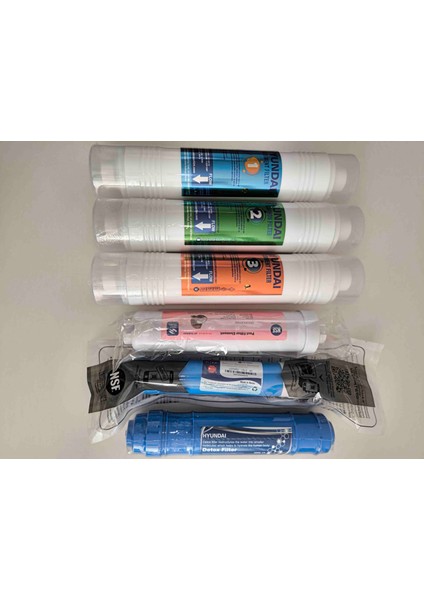 Su Arıtma Filtre Seti 6 'lı (Membran +Detox) Tatlandırıcı Markası Stok'a bağlı olarak degişir. fiyatları