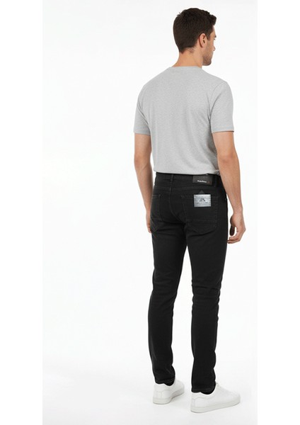 Mebruk Style Erkek Siyah Pantolon