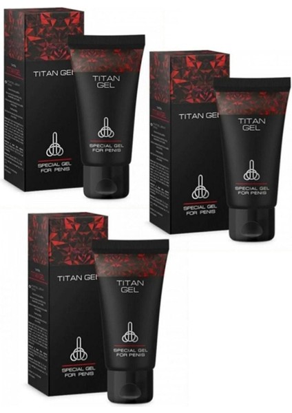 Erkelere Özel Jel Bakım Kremi 3 Adet 50ML