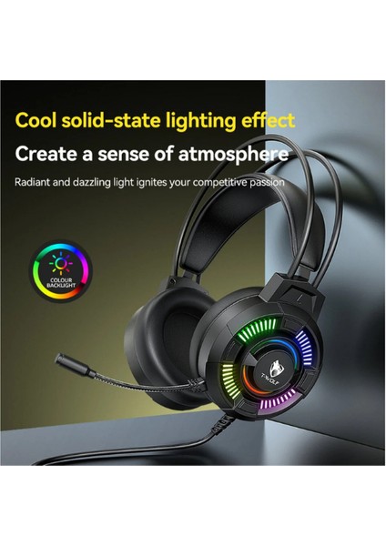 Oyuncu Kulaklık Siyah 7.1 Ses Rgb Ergonomik Tasarım 1.sınıf Sünger Gaming Oyuncu Kulaklık fırsatları
