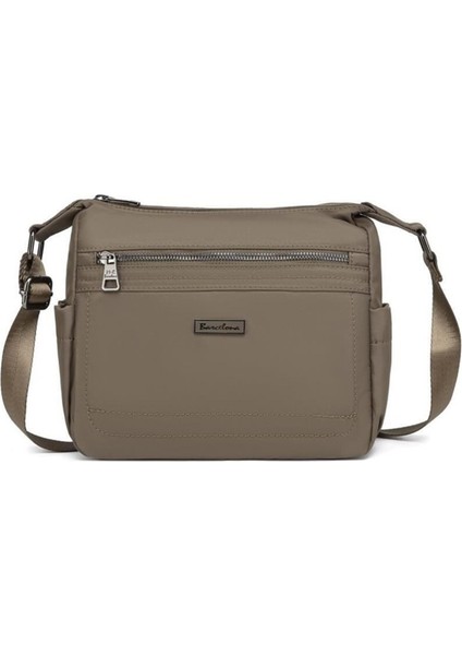 Saten Yumuşak Kumaş Postacı Kadın Çantası Şık ve Zarif Hafif Malzeme