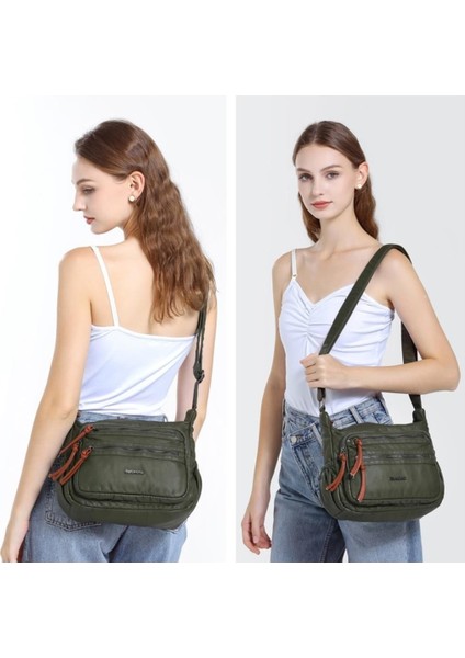 Yıkama Rölaks Deri Yumuşak Kadın Postacı Çantası indirimleri