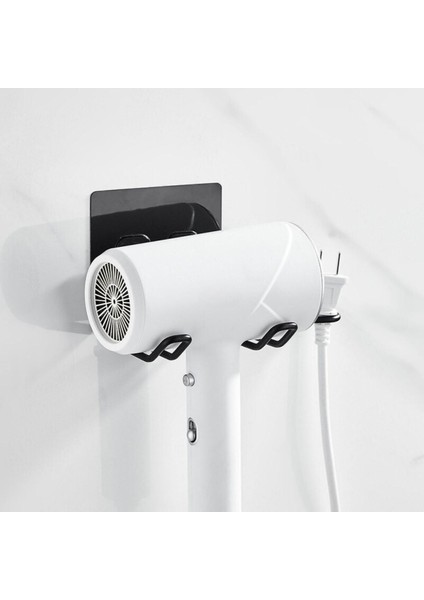 Siyah Güçlü Yapışkanlı Fön Makine Askısı Tutucu Banyo Askısı fiyatları