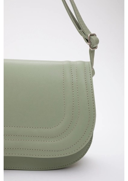 Suni Deri 2 Bölmeli Ayarlanabilir Şık ve Ergonomik Askılı Kol ve Omuz Çantası indirimleri