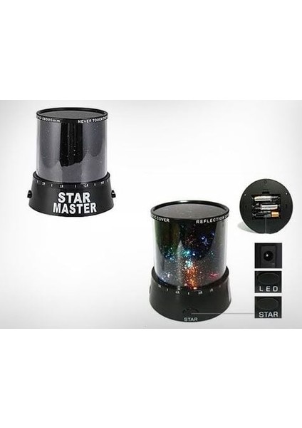 Projeksiyon Gece Lambası - Tavana Işık Yansıtan LED Işık modelleri