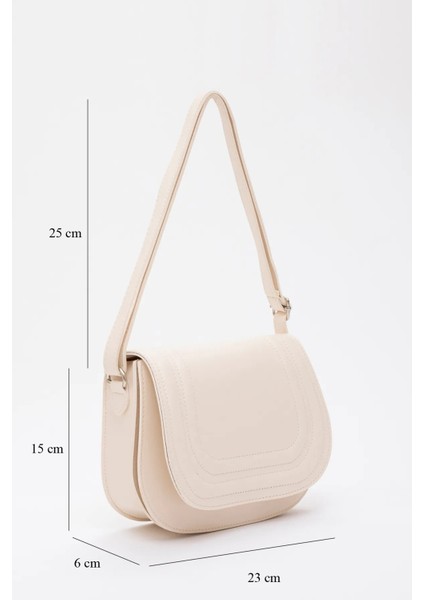 Suni Deri 2 Bölmeli Ayarlanabilir Şık ve Ergonomik Askılı Kol ve Omuz Çantası fiyatları