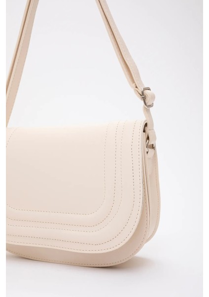 Suni Deri 2 Bölmeli Ayarlanabilir Şık ve Ergonomik Askılı Kol ve Omuz Çantası indirimleri