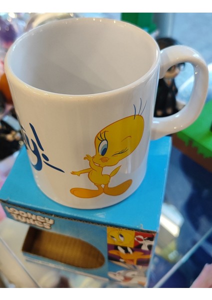 Tweety Figürlü Seramik Kupa Bardak AD98912