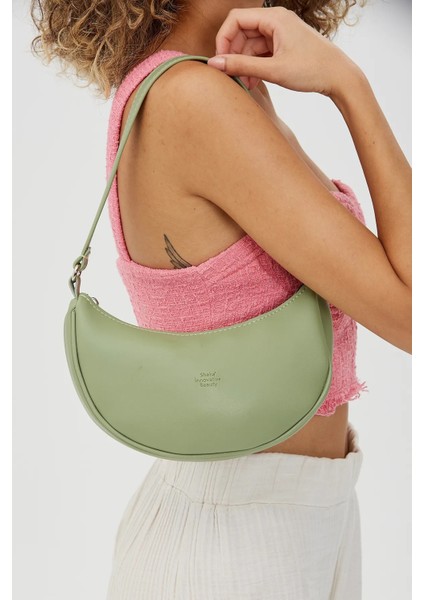 Tek Bölmeli Şık ve Ergonomik Suni Deri Mini El ve Omuz Çantası fırsatları