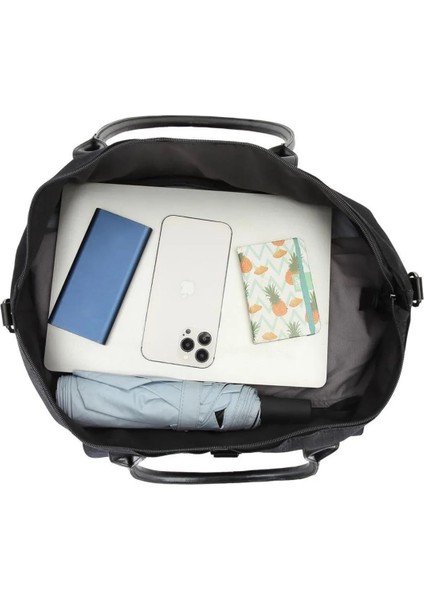 Kanvas Kumaş Spor Seyehat Çantası Büyük Boy