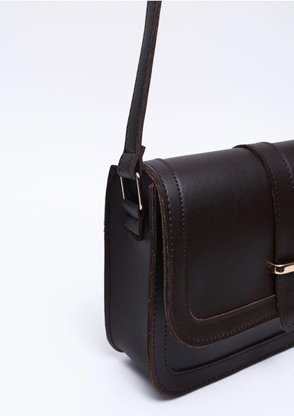 Suni Deri Iç Fermuar Cepli Çıtçıt Kapamalı Şık ve Ergonomik Kol ve Omuz Çantası indirimleri