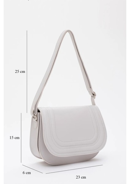 Suni Deri 2 Bölmeli Ayarlanabilir Şık ve Ergonomik Askılı Kol ve Omuz Çantası fiyatları