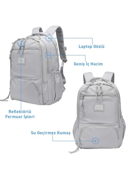 Okul Sırt Çantası Geniş Hacimli Yandan Cepli indirimleri