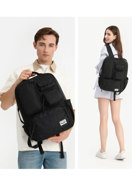 Smartbags Okul Sırt Çantası Geniş Hacimli Laptop Gözlü Reflektör Fermuar Yandan Cepli