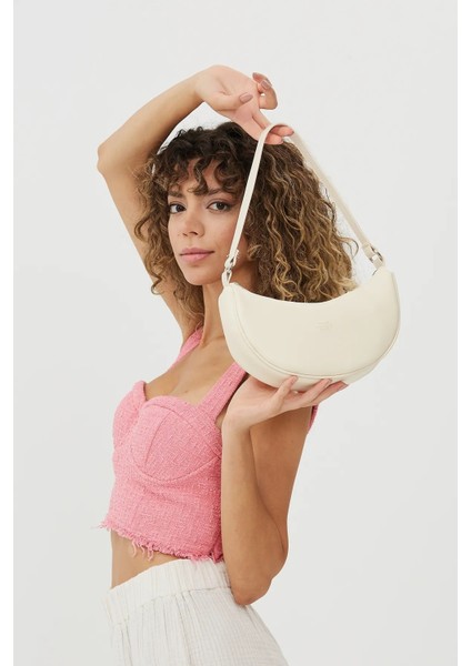 Tek Bölmeli Şık ve Ergonomik Suni Deri Mini El ve Omuz Çantası