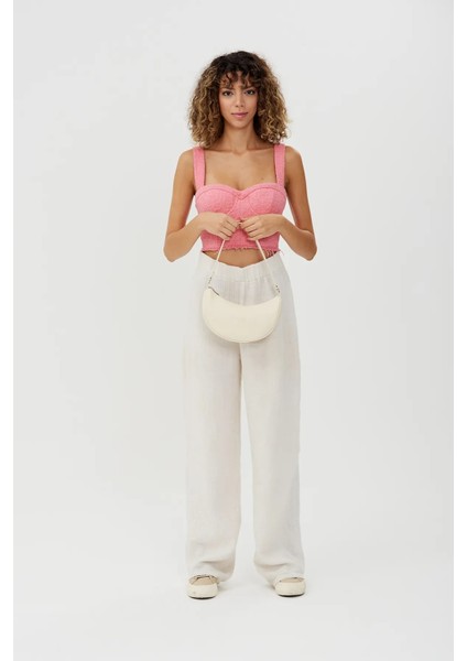 Tek Bölmeli Şık ve Ergonomik Suni Deri Mini El ve Omuz Çantası indirimleri