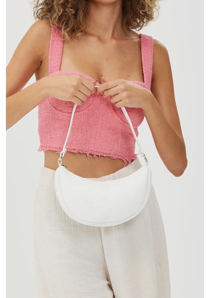 Tek Bölmeli Şık ve Ergonomik Suni Deri Mini El ve Omuz Çantası modelleri