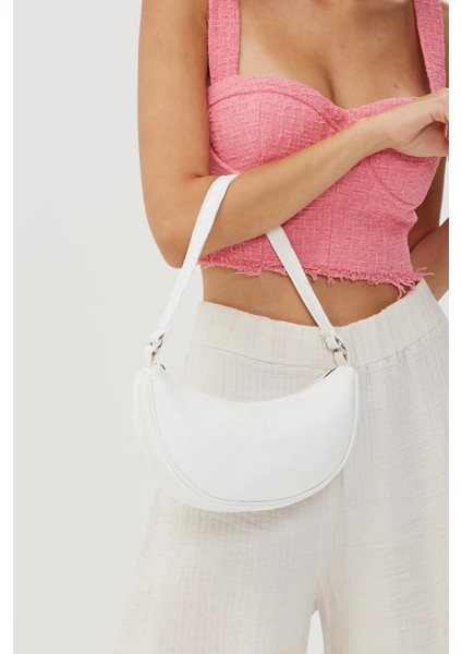 Tek Bölmeli Şık ve Ergonomik Suni Deri Mini El ve Omuz Çantası indirimleri