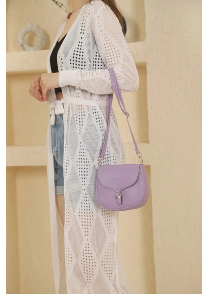 Ayarlanabilir Askılı Sade ve Şık ve Ergonomik Çıtçıt Kapatmalı Çapraz Omuz Çantası fırsatları