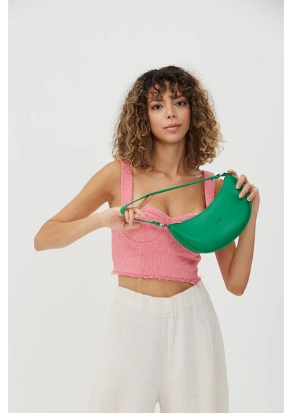 Tek Bölmeli Şık ve Ergonomik Suni Deri Mini El ve Omuz Çantası indirimleri