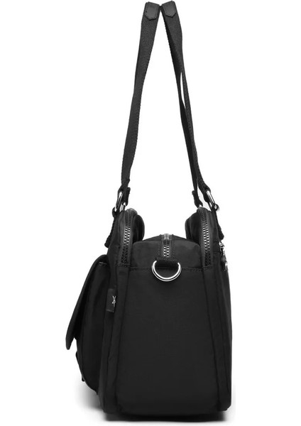 Krinkıl Kumaş Kadın El- Kol Çantası Suya Dayanıklı Çok Gözlü indirimleri