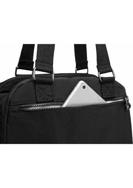 Krinkıl Kumaş Kadın El- Kol Çantası Suya Dayanıklı Çok Gözlü