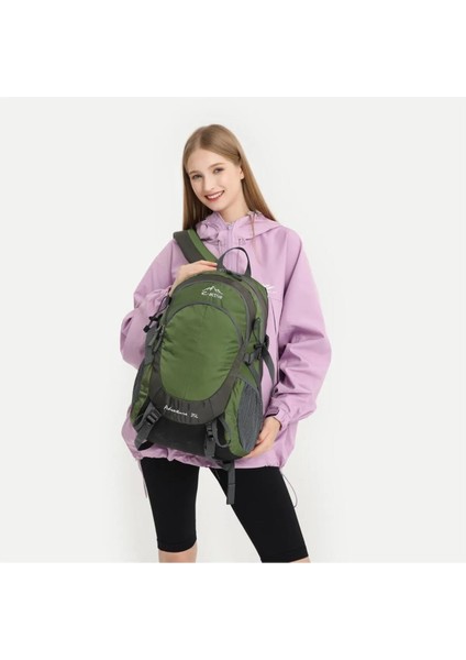 35 Litre Kamp Seyahat Outdoor Dağcı Sırt Çantası Su Geçirmez Kumaş fırsatları