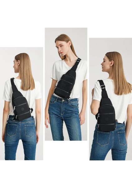 Body Bag Postacı Çantası Krinkıl Kumaş Unisex fırsatları