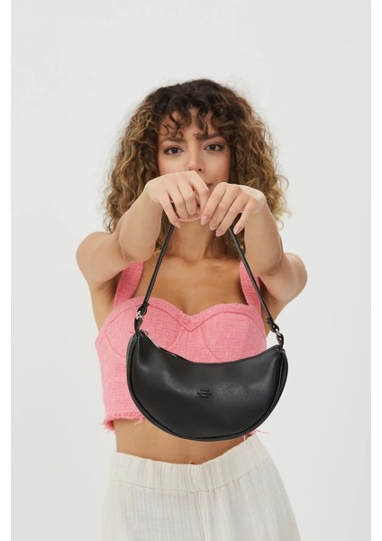 Tek Bölmeli Şık ve Ergonomik Suni Deri Mini El ve Omuz Çantası fiyatları