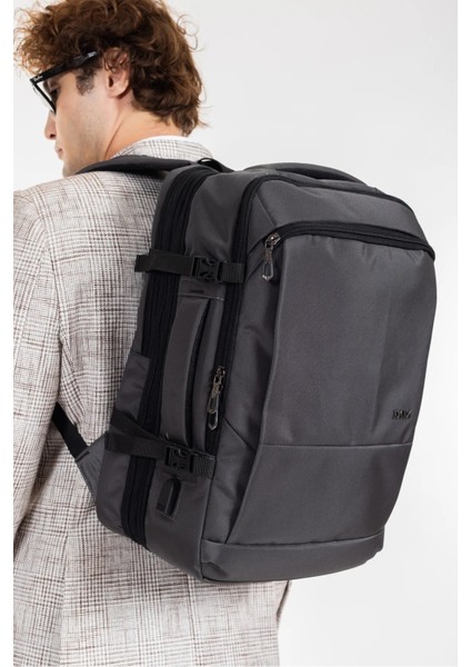 Su Geçirmez Oxford Kumaş, Ortopedik ve Fonksiyonel Körüklü Çanta 15.6 Leptop ve Tablet 10 Gözlü