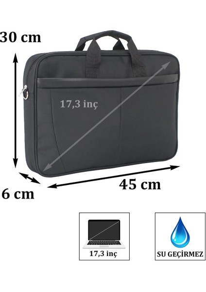 17,3 Inç Notebook ve Laptop Evrak Çantası Darbe Emici Yüzey Ergonomik Tasrım modelleri