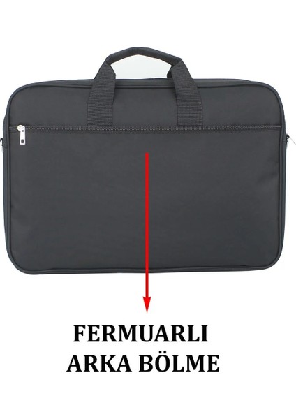 17,3 Inç Notebook ve Laptop Evrak Çantası Darbe Emici Yüzey Ergonomik Tasrım