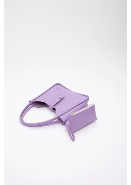 Deri Düğme Detaylı Çıtçıtlı Makyaj Çantalı Şık ve Ergonomik Kol ve Omuz Çantası indirimleri