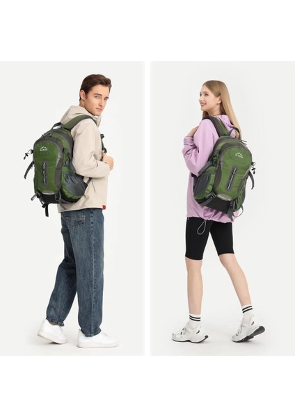 35 Litre Kamp Seyahat Outdoor Dağcı Sırt Çantası Su Geçirmez Kumaş fırsatları