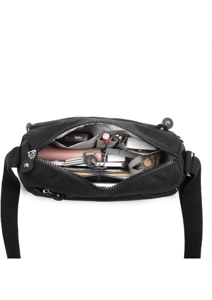 Küçük Boy Postacı Kadın Postacı Çantası Klinkıl Kumaş Suya Dayanıklı Yüzey indirimleri