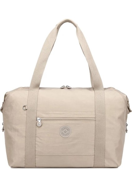 Battal Boy Kadın Çantası Krinkıl Kumaş Geniş Hacimli Suya Dayanıklı fiyatları