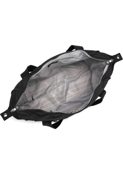 Battal Boy Kadın Çantası Krinkıl Kumaş Geniş Hacimli Suya Dayanıklı