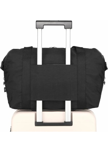 Battal Boy Kadın Çantası Krinkıl Kumaş Geniş Hacimli Suya Dayanıklı